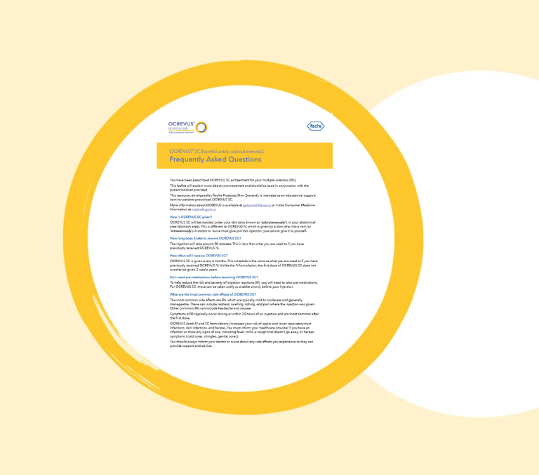 Ocrevus Patient Booklet